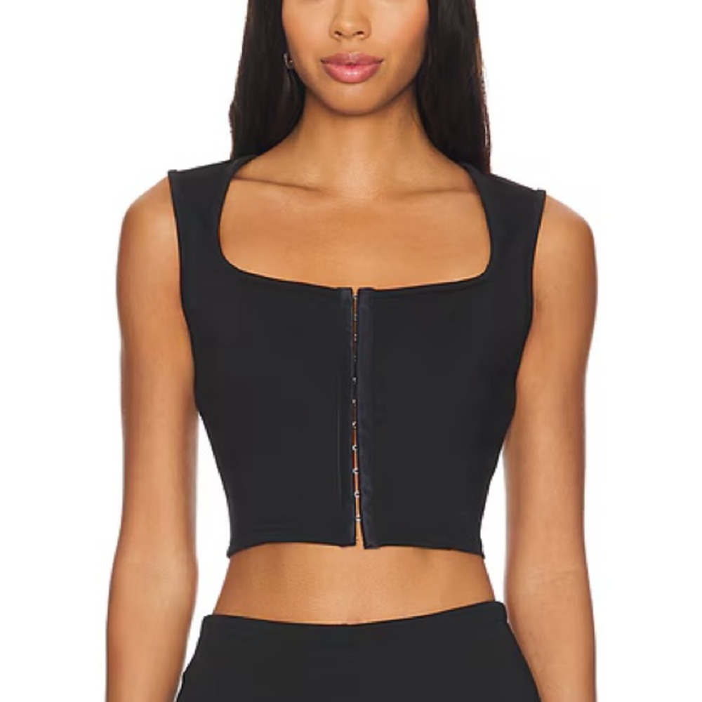 SNDYS x REVOLVE Matching Capri Top in Black Size M